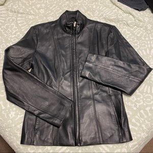 Ladies Van Heusen Leather Jacket